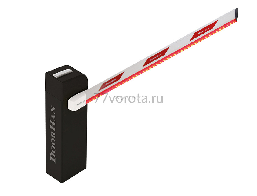 Складной шлагбаум DoorHan BARRIER-PRO5000LED 5 м - фото 1